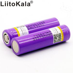 Liitokala 100% originale M26 18650 2600 mAh batteria ricaricabile agli ioni di litio 10A alimentazione sicura per Ecig / scoo