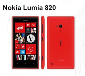 Orijinal Lumia 820 Nokia Windows Phone 8 ROM 8GB Kamera 8.0MP Nokia 820 Cep Telefonu yenilenmiş