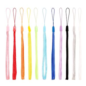 Nylon Handgelenk Hand Handy Mobile Kette Riemen Schlüsselanhänger Kamera USB MP4 Charm Cords DIY Hang Rope Lanyard Kostenloser Versand 20000 teile/los