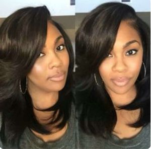 Pre Plucked Short Bob Full Lace Human Hair Wigs For Black Women double drawn thick Wet Wavy frontal Front Wig With Baby Hairs Bleached Knots 150%density