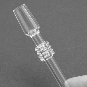 Hookahs Quartz Tip for 10 14 18mm Mini NC Kit Titanium Oil Rig Hookahs Concentrate Dab Straw Glass Bong