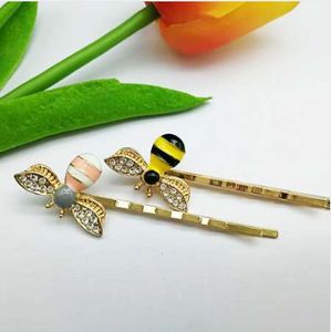 HHOT 1PC New Cute Bee Rhinestone Hairgrip Girls Hair Accessories Hair Clip Lovely Hairpin Hair Ornaments Accessories women