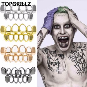 TOPGRILLZReal Shiny! Neues maßgeschneidertes, rosévergoldetes Vampir-Grillz-Set mit vier offenen Gesichtern in Roségold für Weihnachtsgeschenk und Party