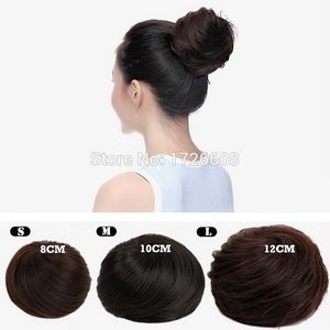 New Queen Peruca Styling Tools Synthetic Fake Hair Bun Hair Chignons Roller Hepburn Hairpiece Clip in Buns Toupee for Women on Sale