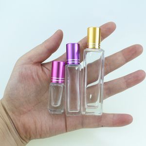 3 ml 7 ml 10 ml Mini Cam Şişe üzerinde Rulo Ile cam Rulo Küçük Uçucu Yağ Rulo-örnek Örnek hızlı kargo F1534