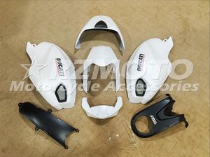 Injektionsform Komplett Fairings för DUKATI 696 795 796 1100 2009 2010 2011 2012 2013 Dukati 696 795 796 1100 09 10 13 Motorcykel Vit X52