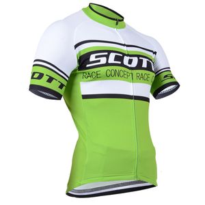 SCOTT Pro team Men's Cycling Short Sleeves jersey Road Racing Shirts Riding Bicycle Tops Breathable Outdoor Sports Maillot S21041910