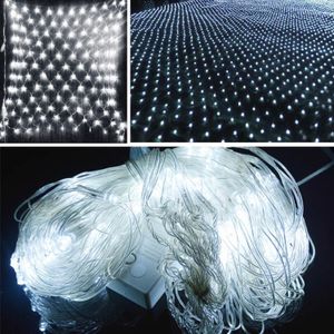 Luz de rede LED 220V 2M 144LEDS String String ￠ prova d'￡gua Decorativa de fada de fada de Natal