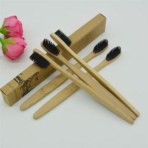 Durável Durável Saúde Ambiental Toothbrush Bambu Cuidado Oral Dentes Eco Macio Escovas Novo