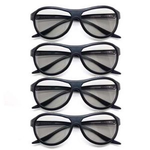 4pcs/lot Replacement AG-F310 3D Glasses Polarized Passive Glasses For LG TCL Samsung SONY Konka reald 3D Cinema TV computer
