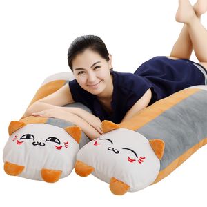 Kawaii Natsume Yuujinchou Nyanko Sensei Plush Cat Plush Pillow Big Stuffed Soft Anime Cat Doll Cushion 100x30cm DY50259