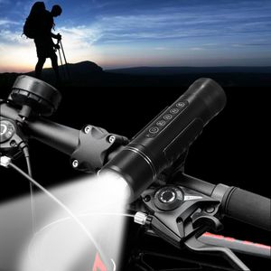 Freeman X6S Bluetooth V2.1 + EDR Cree XPE-R3 LED Tocha 5 Modos de 350LM Lanterna para Ciclismo Ao Ar Livre IP65 resistente à água