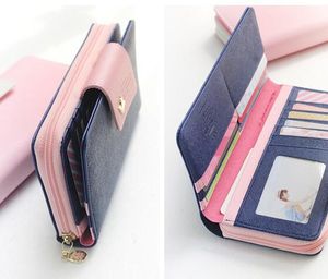 Popular Korean Wallet Fashion Mobile Phone Set Large Capacity Credit Card Bag