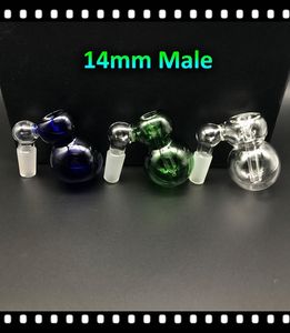 Bubbler Calabash Glass Ash Catcher Bowl 14mm 18mm Ashcatcher Bowl f￶r bongs