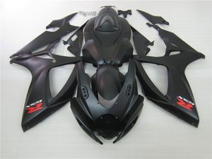 100% formsprutning Svart Alstare Corona Fairing Kit för Suzuki 2006 2007 GSXR 600 750 K6 GSXR600 GSXR750 06 07 Bodywork VD55