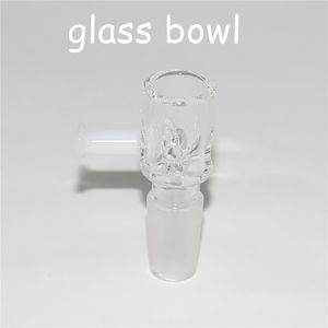 18.8mm 14.4mm Assorted Hookahs Glass Bowl Piece wholesales With Handle Water Smoking Pipe Accessory Supply For Bong