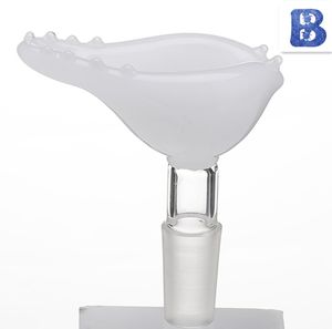 Helb Holder Glass Bowl Z Krokodyl Uchwyt Uchwyt 14mm18mm Męskie Miski z Fronsted Joint Bong Bowl Palenie Akcesoria do szkła Bong.