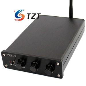 Freeshipping Amplificador de Potência Bluetooth TPA3116 + AK4490 2.1 Classe D 100 W + 50 W + 50 W AMP Digital para Áudio