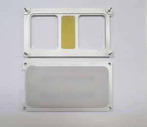 Jiutu Design OCA Vacuum Lamination Alignment Mold Pad för iPhone X 10 Böjd Oled Skärmreparation Fix