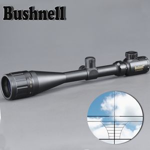 Wholesale adjustable sights for sale - Group buy BUSHNELL Gold X50 AOE Riflescope Adjustable Green Red Dot Hunting Light Tactical Scope Reticle Optical Sight Scope