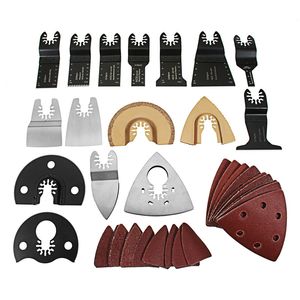 Freeshipping 66Pcs/lot Oscillating Multi Tool Saw Blades Accessories For Fein Multimaster Renovator Power Tool Metal Wood Cutting