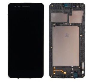 جديد كامل lcd ل lg k8 2017 k10 2017 k8 k10 v30 lcd مع شاشة لمس محول الأرقام الجمعية + الإطار