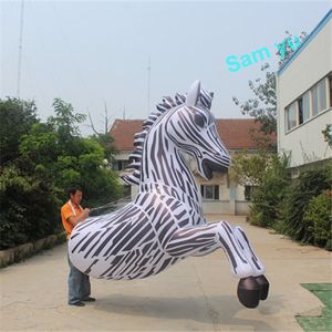 Оптовая продажа надувного костюма лошади с подсветкой для карнавала