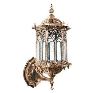 8" Outdoor Wall Lamps Vintage European Crown Villa Landscape waterproof Sconces Mediterranean Corridor Bracket Lights