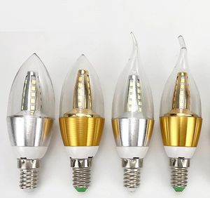 E14 LED Candle Bulbs,5W LED Chandelier Bulb , Candelabra light bulbs,40Watt Equivalent Light Bulbs,Daylight White/Warm White