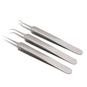 Stainless Steel Acne Needle Tweezers Removedor De Cravo Blackhead Acne Remover Extrator De Cravo Face Care Tool