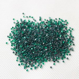 6SS 2MM DMC Crystal HotFix Rhinestone Iron-On Emerald Hot Fix Stones SS6