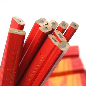 HB szerokie płaskie pisanie ołówek cieśla ołówki DIY rękodzieła narzędzie specjalne przeznaczenia Papeteria dobra jakość szerokie ołówki ołówki z władcą
