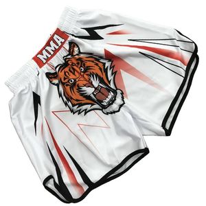 2018 Fashion Men Boxer Shorts Mixed Muay Thai Sports Training Shorts Martial Arts Equipment Women Mens Fitness Gym Running Short