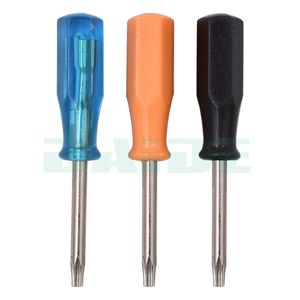 NEW Security Screwdriver for Xbox 360/ PS3/ PS4 Tamperproof Hole Repairing Opening Tool Screw Driver Torx T6 T8 T10 2000pcs/lot