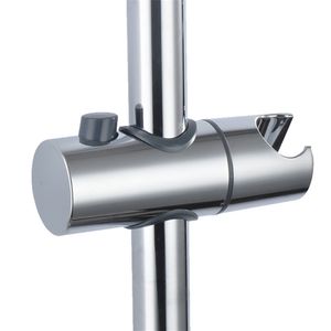 Замена ручной душ кронштейн для слайд-бар регулируемый, что подходит для 24 мм душ стержень, ABS хромированный