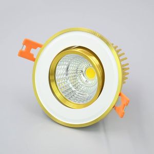 7W 10W 15W COB LED Downlight Dimbar Warm White Natural White Cold White Inbyggd LED tak ner Ljus AC110V / AC220V / AC230V / AC240V