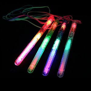 Neuartige Beleuchtung mit farbigen LED-Leuchtstäben, LED-Blinklichtstab für Geburtstag, Weihnachten, Party, Festival, Camp