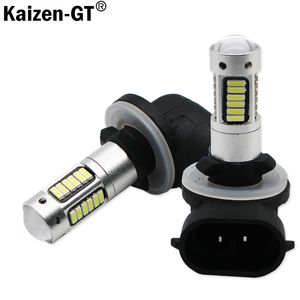 Kaizen H27 880 881 Led-lampe Für Autos H27W/2 H27W2 Auto Nebel Licht DRL 780Lm 12V 881 LED Lampen Fahren Tagfahrlicht, 12V