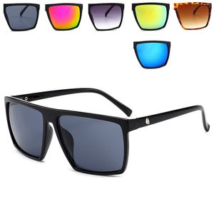 Óculos de sol quadrados fashion masculinos femininos espelho de marca óculos de sol de caveira superdimensionados para óculos de sol masculinos sombra