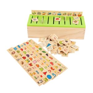 Klasyfikacja wiedzy matematycznej pudełko zabawki Dziecko Dopasowanie poznawcze dzieci Montessori Early Educational Learning Toy