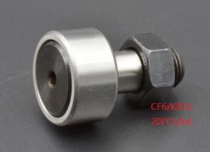 Wholesale track bearings resale online - 20pcs CF6 KR16 Cam Follower Bearings Track Roller Needle Roller Bearing
