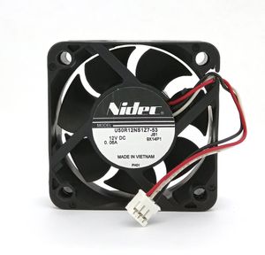 オリジナルNIDEC U50R12NS1Z7-53 DC12V 0.06A 50X50X15MM 3LINESコンピューター冷却ファン