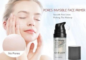 SACE LADY All Matte Pore Invisible Face Primer Smoothing Moisturizing Flawless Finish Makeup Base Sample Size 6ml Brand Facial Make up