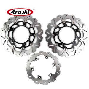 ARASHI FOR SUZUKI B-KING 1300 2008 2009 2010 Front Rear Brake Rotors Brake Disc Kit B KingGSXR1300 GSXR GSXR GSX-R Hayabusa