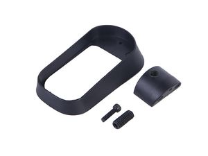 Outdoor-Spiele IPSC Tactical Nylon Made Horseshoe Grip passt G17 G19 MAGs Adapter schwarz