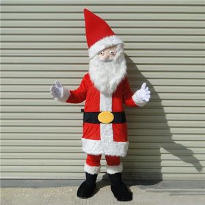 2018 Hot sale personalizado mascotes de alta qualidade natal santa mascote traje adlut papai noel roupas happy cartoon