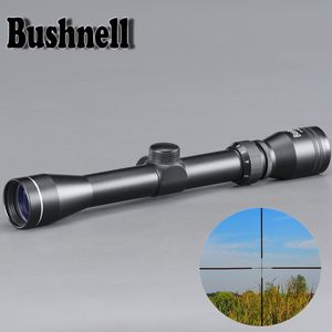 Wholesale optical sights scopes for sale - Group buy BUSHNELL x32 Riflescope Adjustable Green Red Dot Hunting Light Tactical Scope Reticle Optical Sight Scope Hunting Scopes