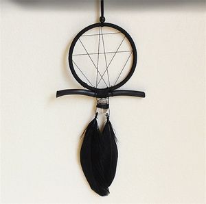 Wholesale new style jazz for sale - Group buy Creative DIY Dream Catcher Wall Hanging Feather Dreamcatcher Car Pendant Arts And Crafts Gift Hot Sale xr C