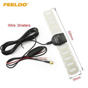 Wholesale tv digital car resale online - FEELDO Car SMA Connector Active TV Antenna Aerial With Built in Amplifier For Digital TV