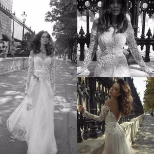 디자이너 Liz Martinez Sheesh 오프 숄더 웨딩 드레스와 Appliques Floral Boho 2018 luxury 아랍어 국가 vestido de novia Bridal Gown